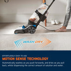 Vax Platinum SmartWash Upright Carpet Cleaner - Charcoal & Blue (CDCW-SWXS)