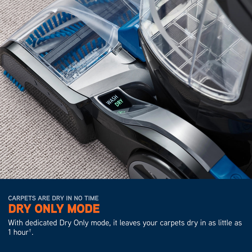 Vax Platinum SmartWash Upright Carpet Cleaner - Charcoal & Blue (CDCW-SWXS)