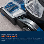 Vax Platinum SmartWash Upright Carpet Cleaner - Charcoal & Blue (CDCW-SWXS)