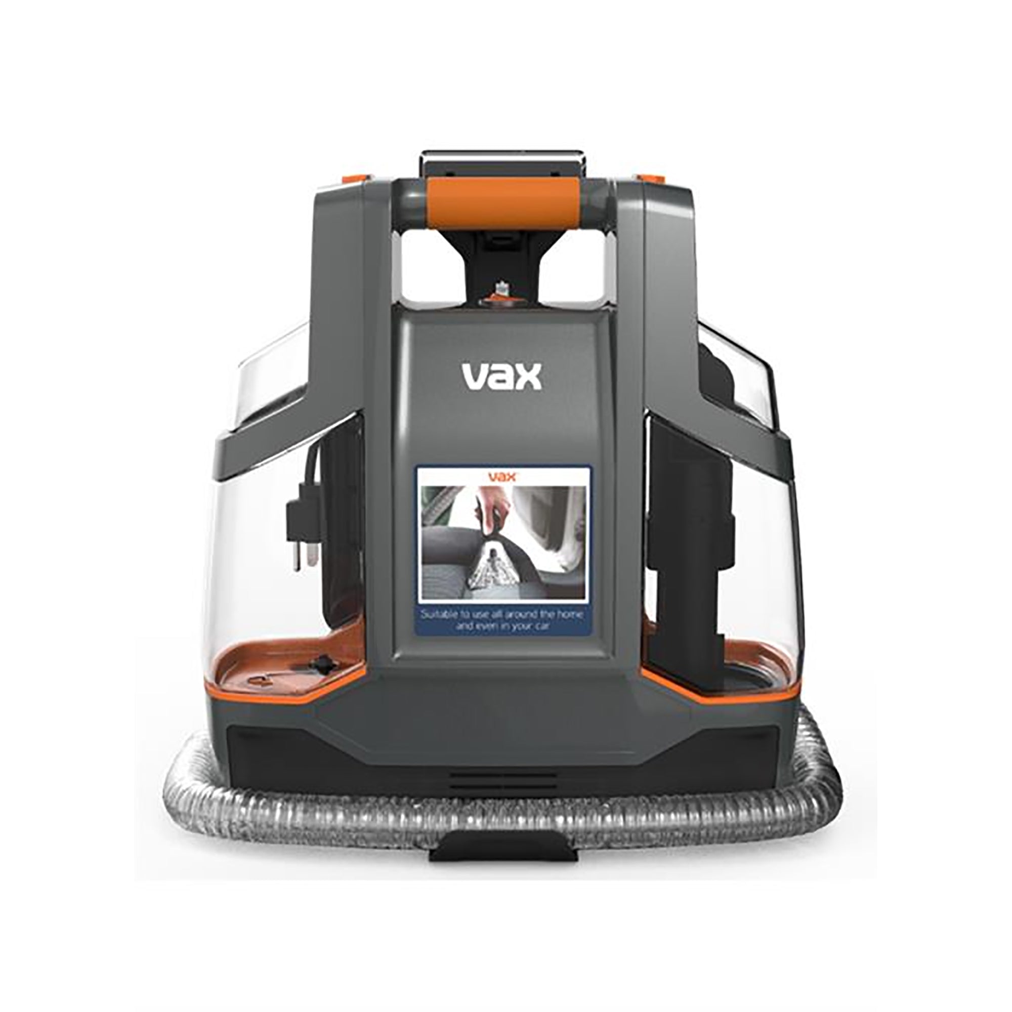 Vax SpotWash Portable Carpet Cleaner – Grey & Orange - CDCW-CSXD