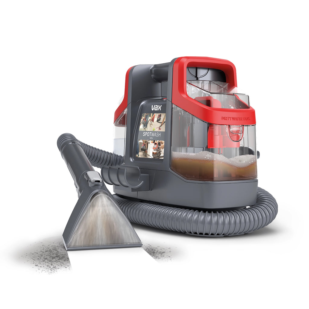 Vax SpotWash Mini Portable Carpet & Upholstery Cleaner - Grey & Red (CDSW-MCXS)