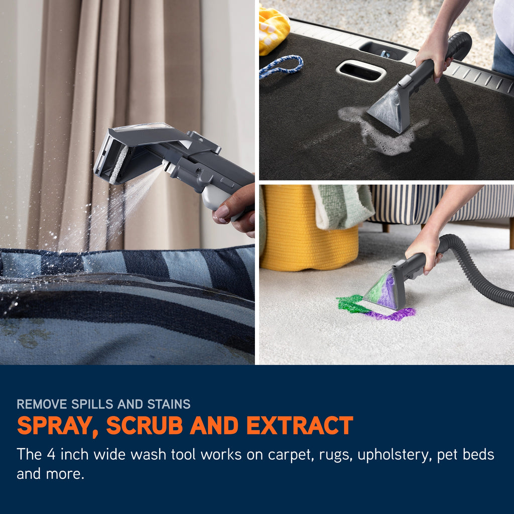Vax SpotWash Mini Portable Carpet & Upholstery Cleaner - Grey & Red (CDSW-MCXS)