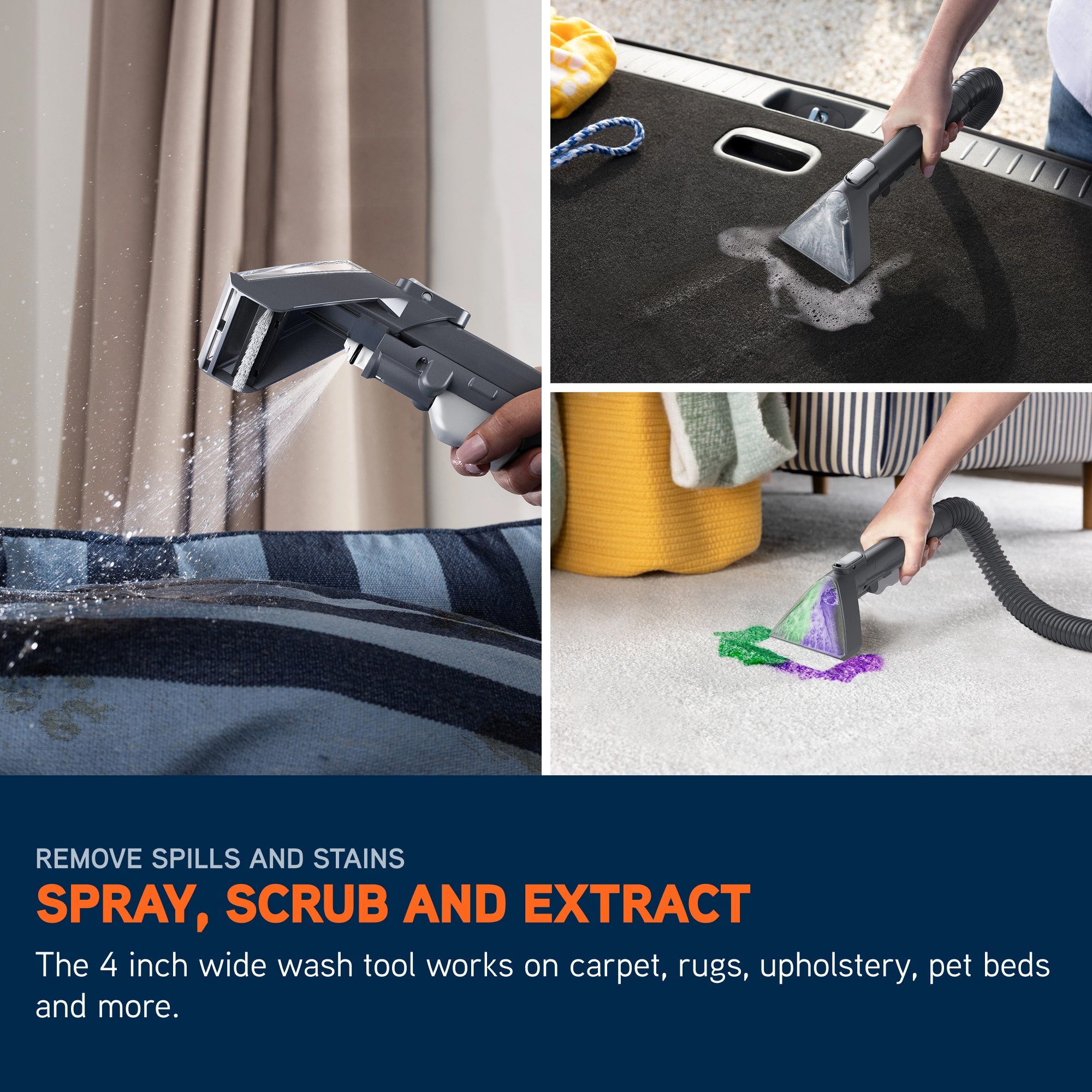 Vax SpotWash Mini Portable Carpet & Upholstery Cleaner - Grey & Red (CDSW-MCXS)