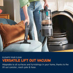 Vax LiftOut Reach Pet-Design Upright Vacuum Cleaner – Graphite/Teal - CDUP-LORP