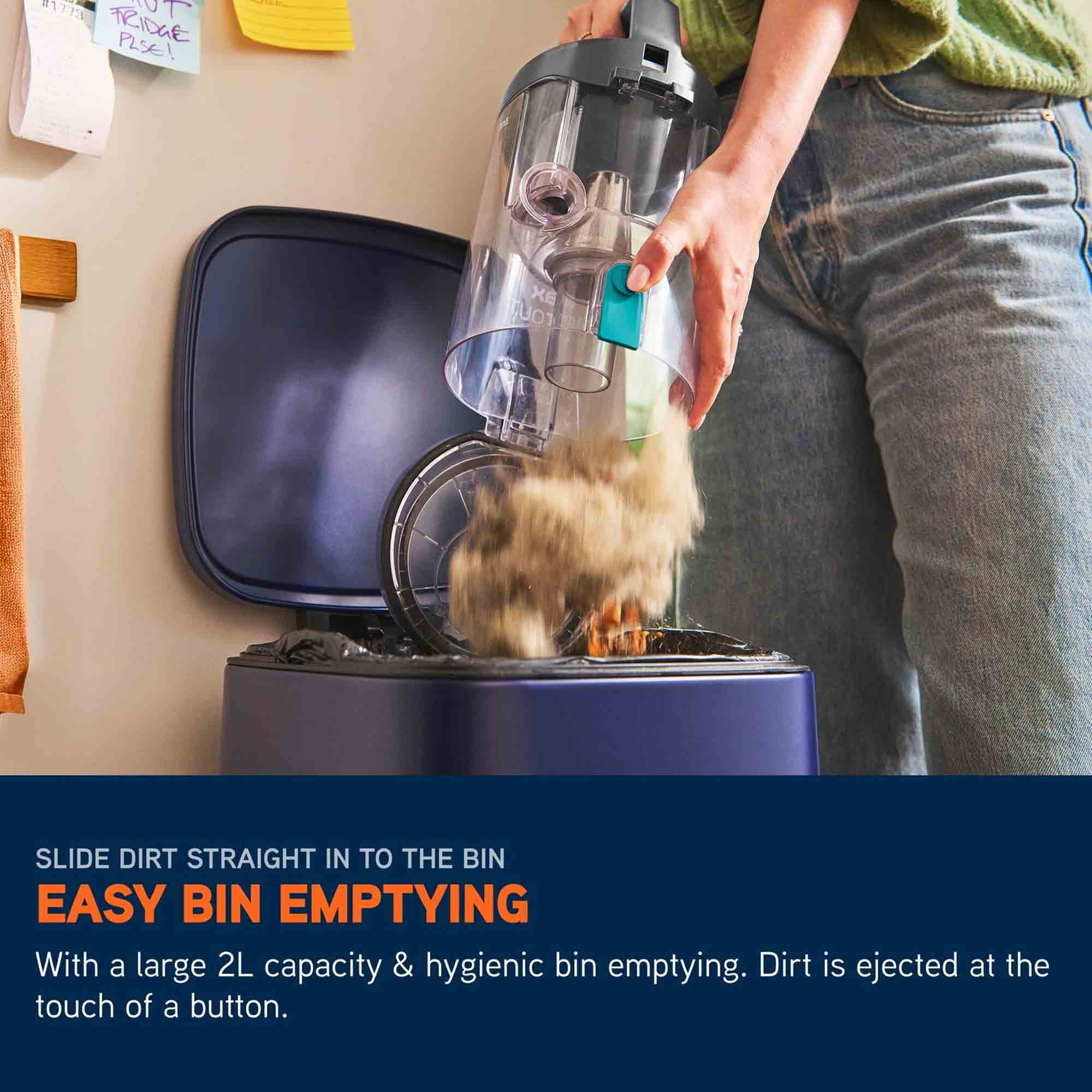 Vax LiftOut Reach Pet-Design Upright Vacuum Cleaner – Graphite/Teal - CDUP-LORP