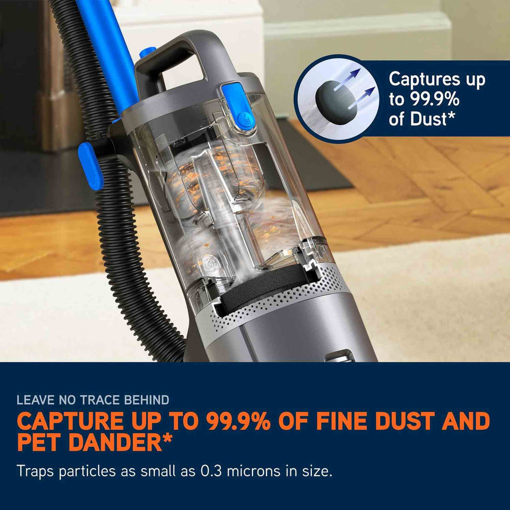 Vax LiftOut Reach Pet Upright Vacuum Cleaner - Graphite / Blue - CDUP-LOXR