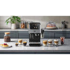 Beko Espresso Machine with Integrated Grinder & Milk Cup - Silver (CED7524X)