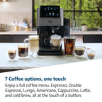 Beko Espresso Machine with Integrated Grinder & Milk Cup - Silver (CED7524X)