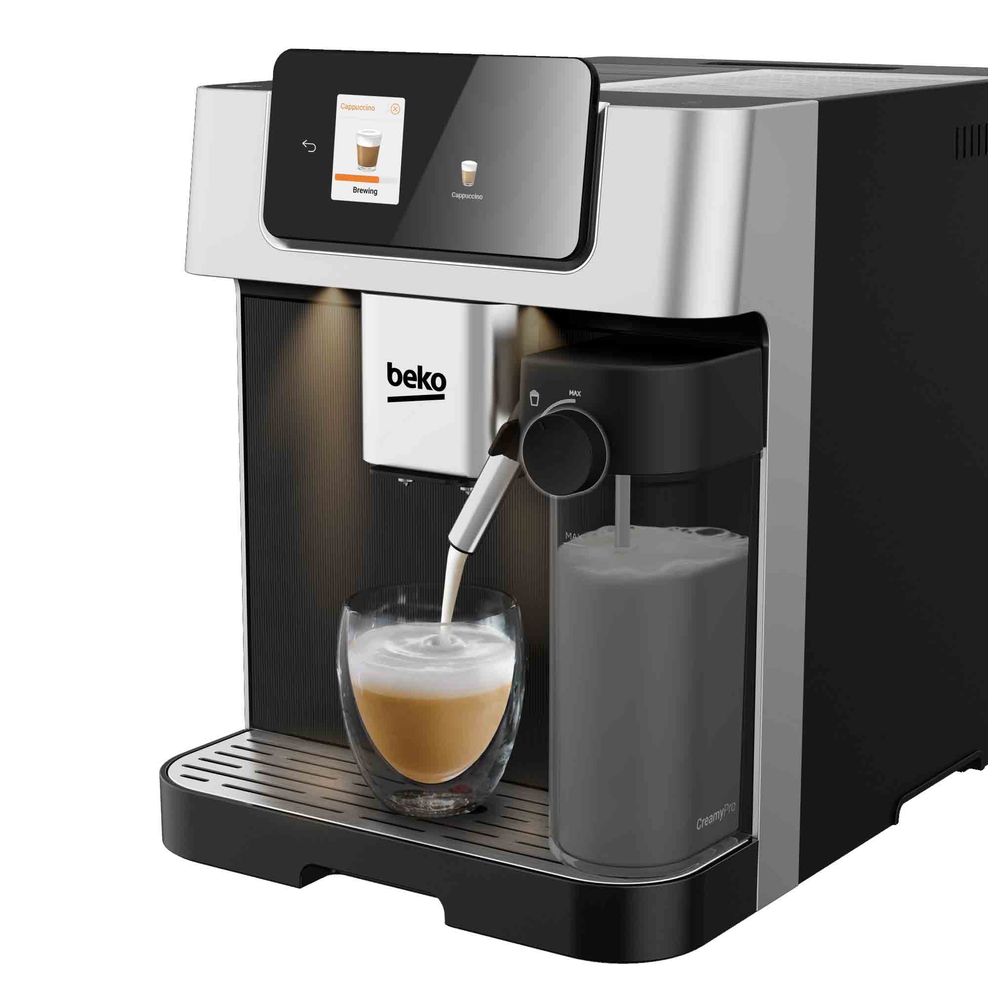 Beko CEG7348X CaffeExperto Bean to Cup Fully Automatic Coffee Machine in Silver