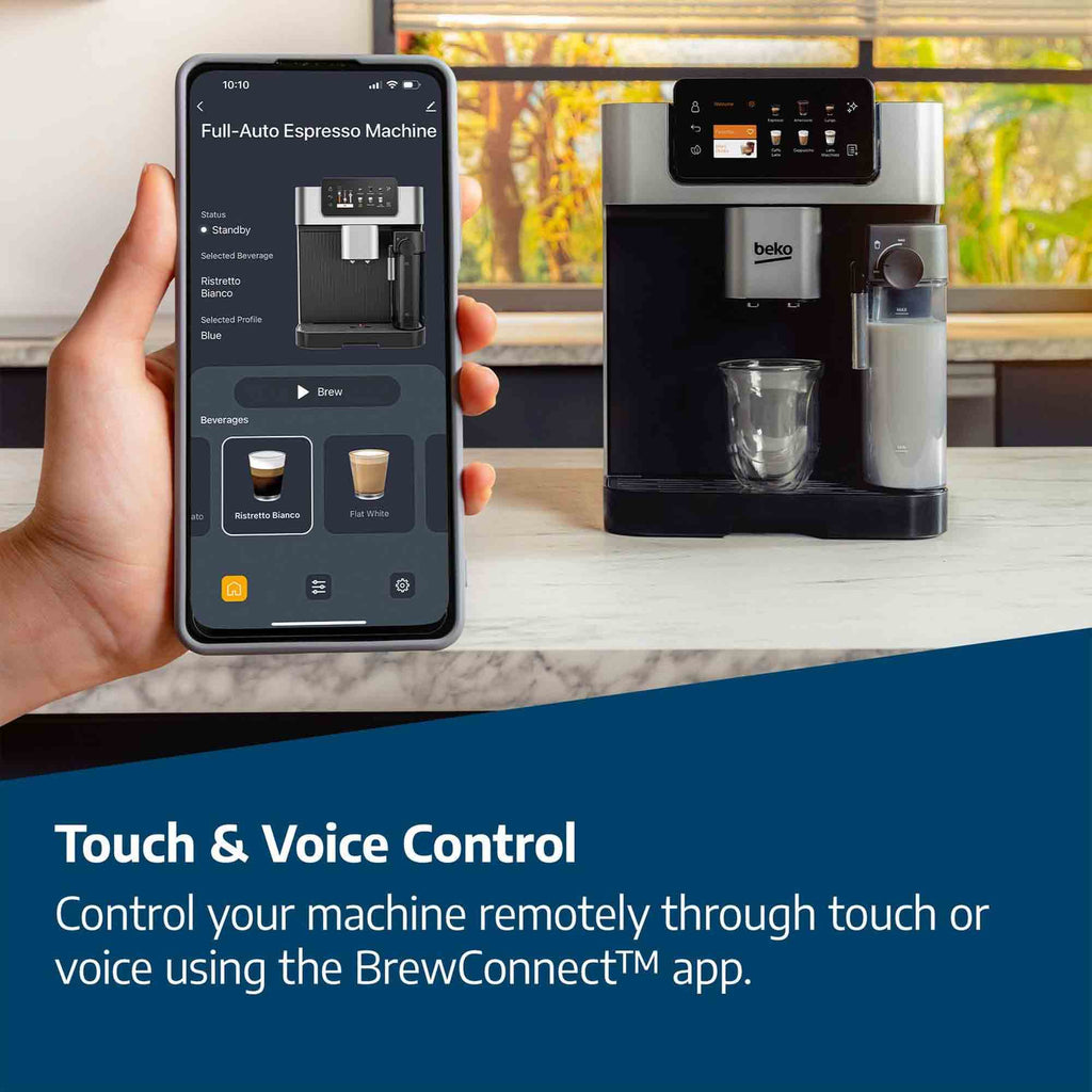 Beko CEG7348X CaffeExperto Bean to Cup Fully Automatic Coffee Machine in Silver