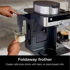 Ninja Prestige Dualbrew System Espresso Machine in Silver & Black - CFN802UK