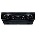 AEG CGX6130ACB 60cm Freestanding Gas Double Oven and Gas Grill Gas Cooker with Gas Hob, Black
