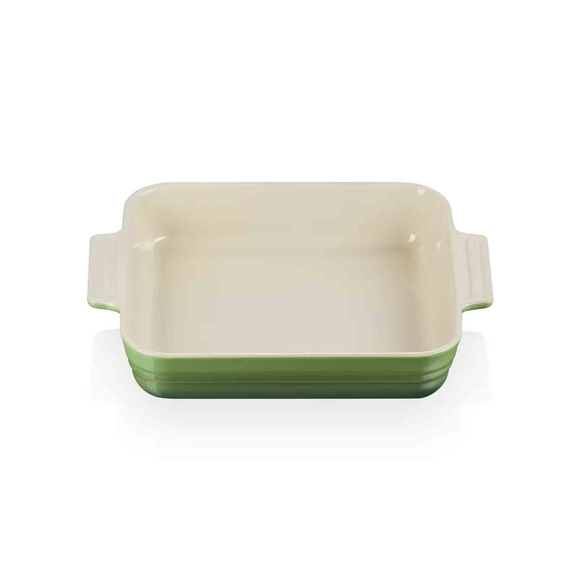 Le Creuset Classic Stoneware Square Dish – 23cm – Bamboo