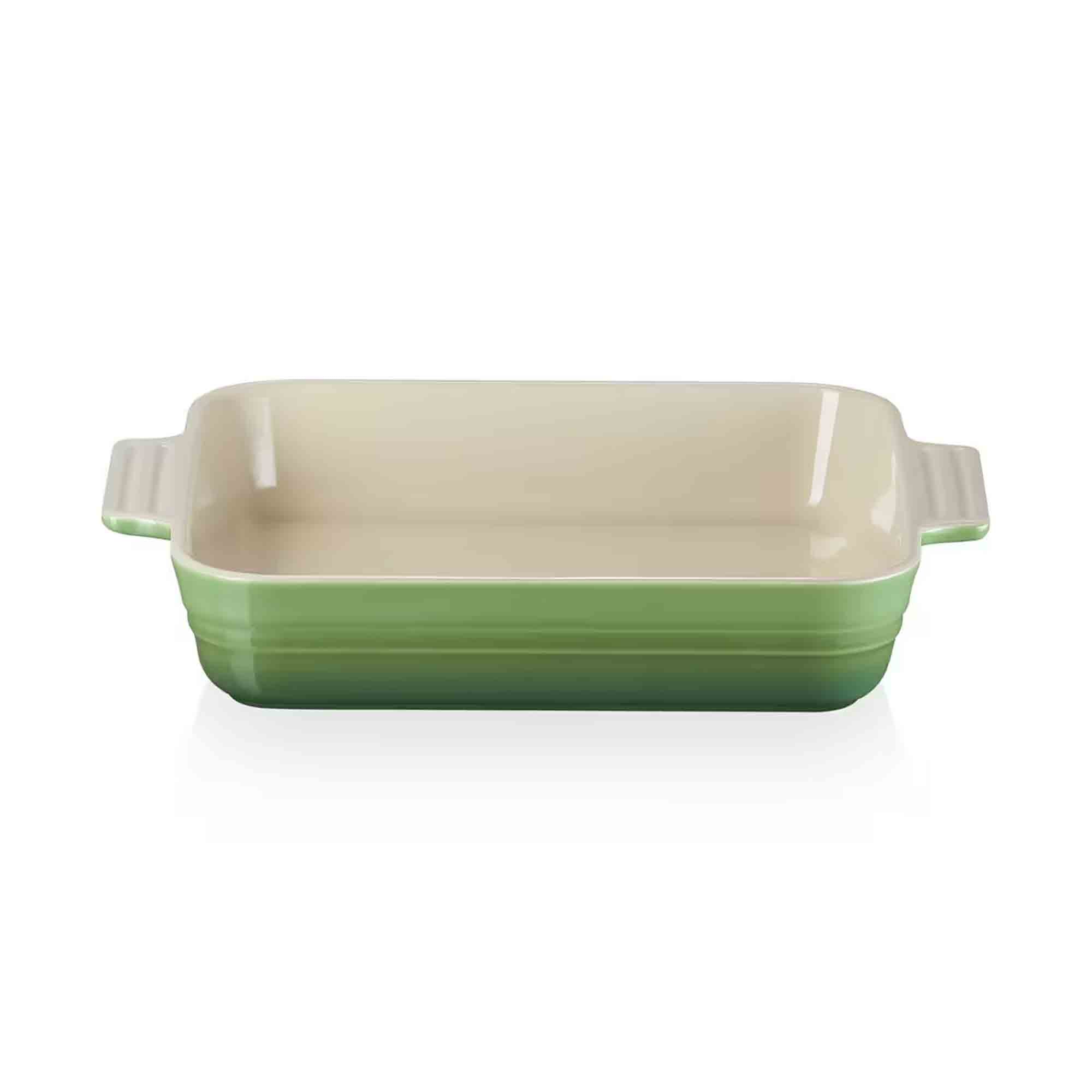 Le Creuset Classic Stoneware Square Dish – 23cm – Bamboo