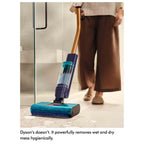 Dyson's Clean & Wash machine doesn't. It powerfully removes wet and dry mess hygienically.