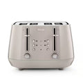 Delonghi Eclettica 4 Slice Toaster in Beige - CTY4003BG