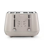 Delonghi Eclettica 4 Slice Toaster in Beige - CTY4003BG