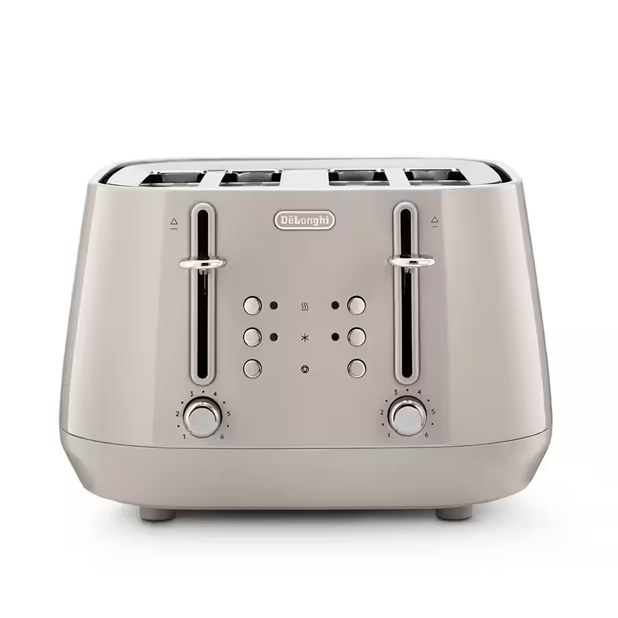 Delonghi Eclettica 4 Slice Toaster in Beige - CTY4003BG