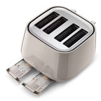Delonghi Eclettica 4 Slice Toaster in Beige - CTY4003BG