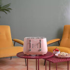 Delonghi Eclettica 4 Slice Toaster in Pink - CTY4003PK