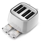 Delonghi Eclettica 4 Slice Toaster in White - CTY4003W