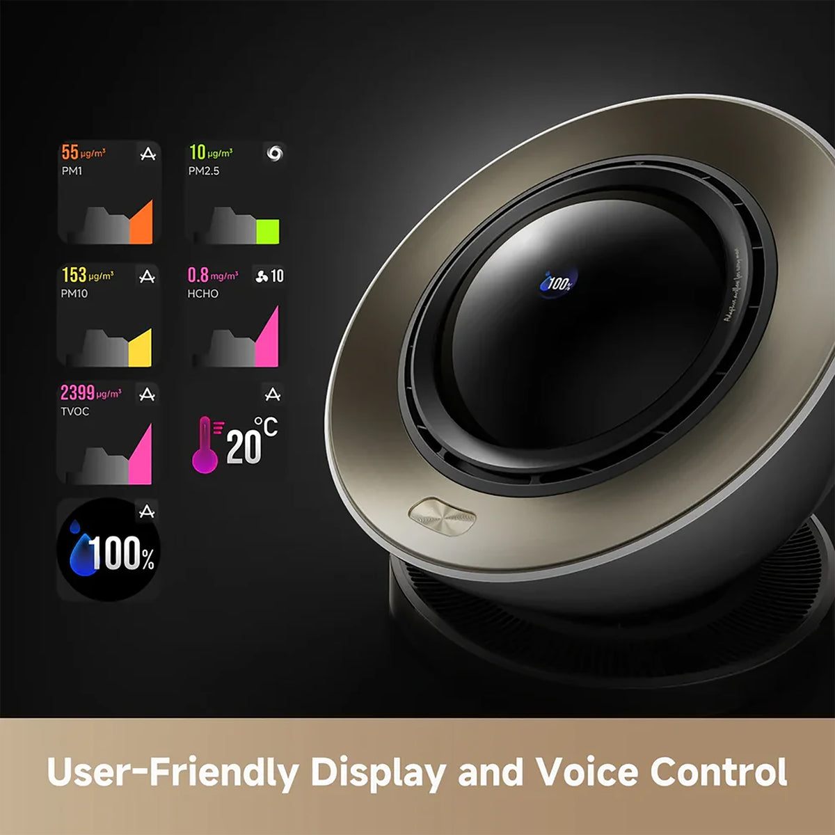 Dreame AirPursue™ PM10 Air Purifier - CVF24A