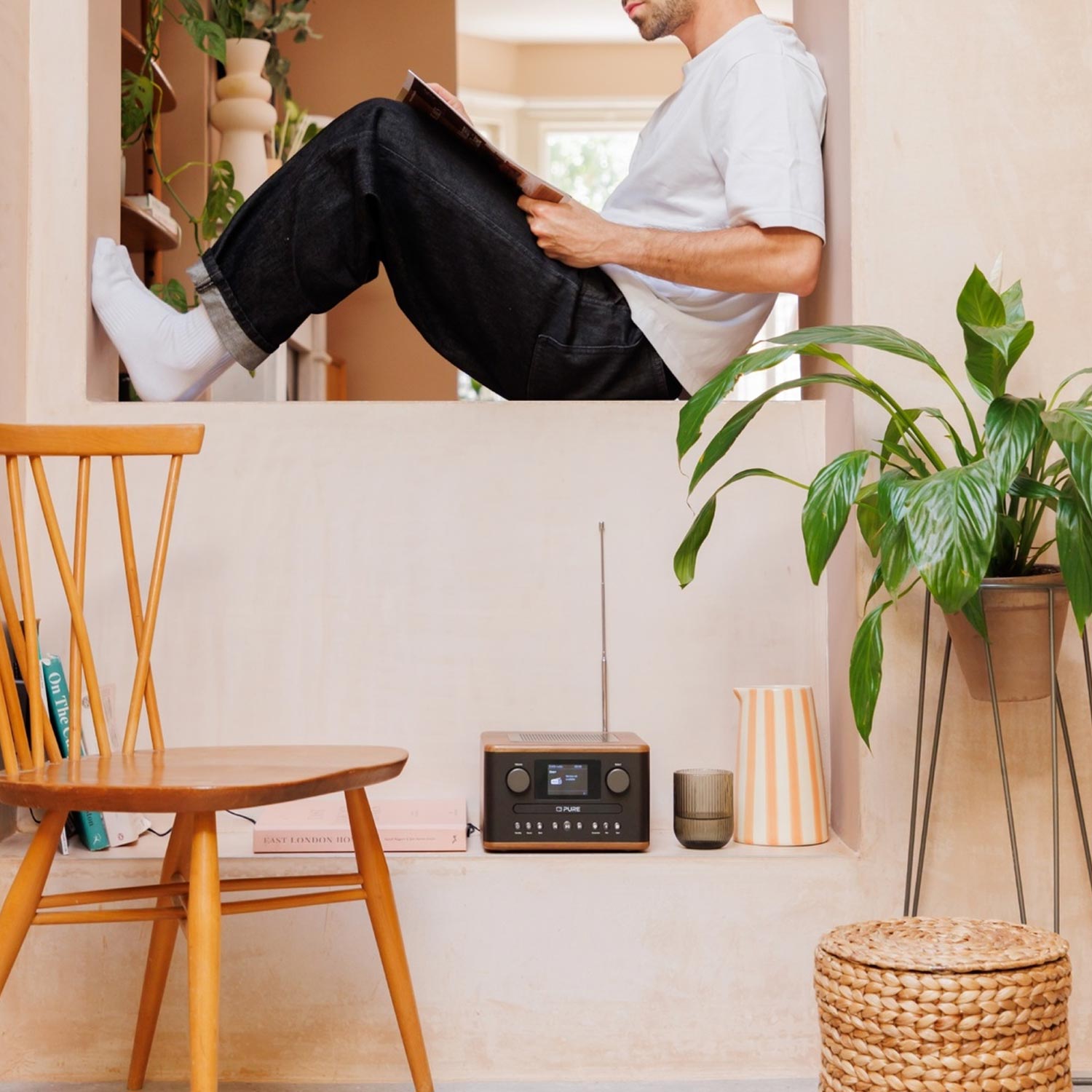 Pure Classic C-D4 DAB+/FM Bluetooth Radio with CD Player