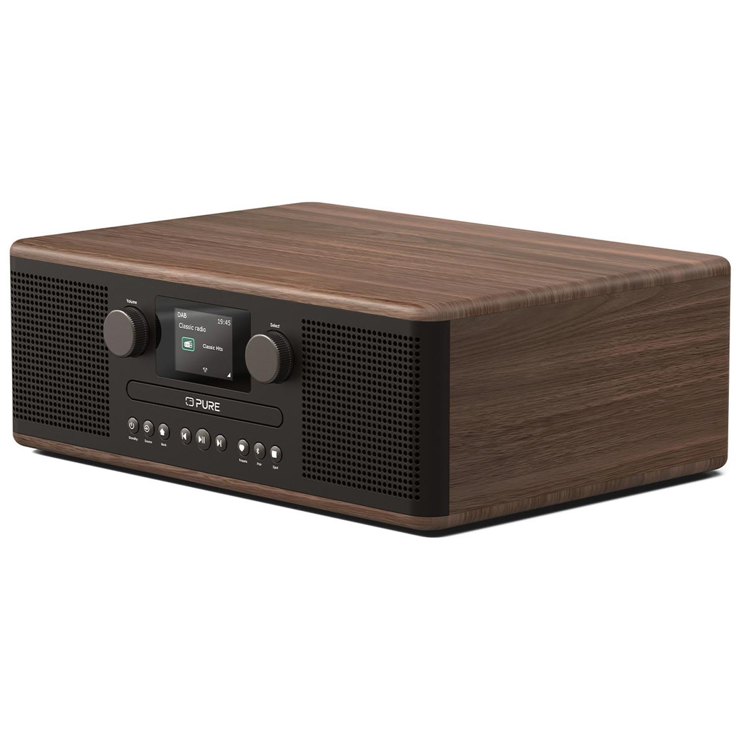 Pure Classic C-D6 DAB+/FM Bluetooth Stereo Radio with CD Player