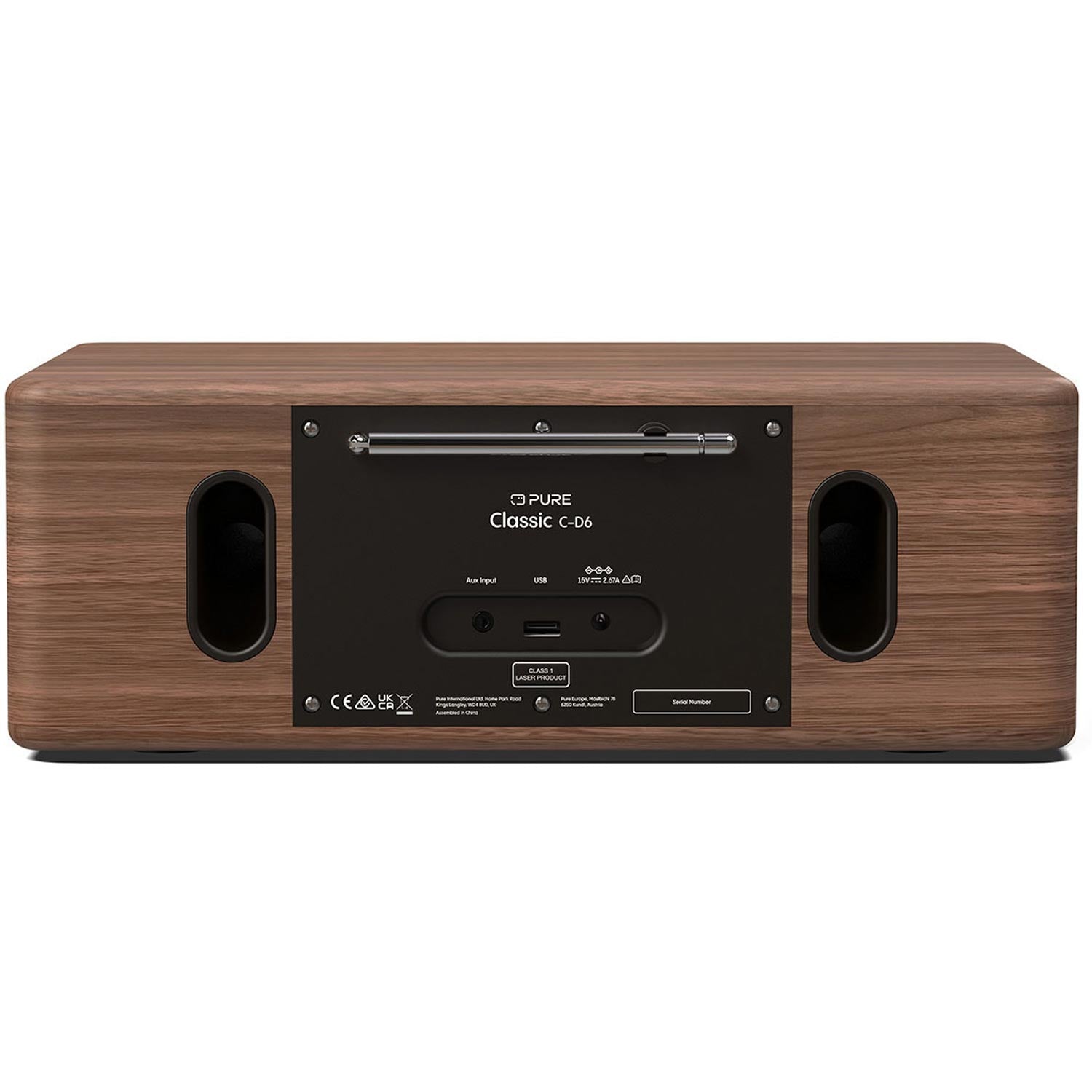 Pure Classic C-D6 DAB+/FM Bluetooth Stereo Radio with CD Player