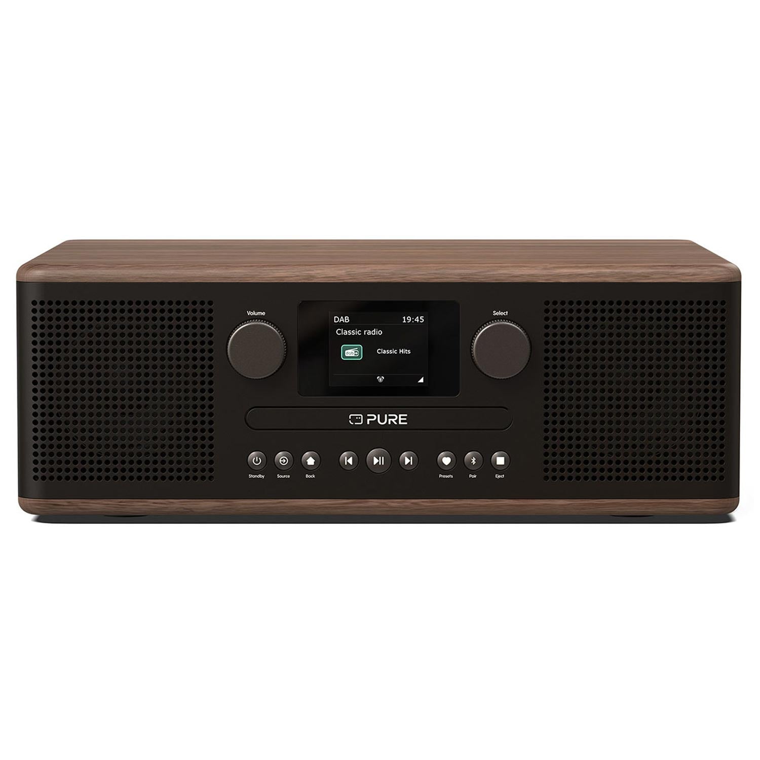 Pure Classic C-D6 DAB+/FM Bluetooth Stereo Radio with CD Player