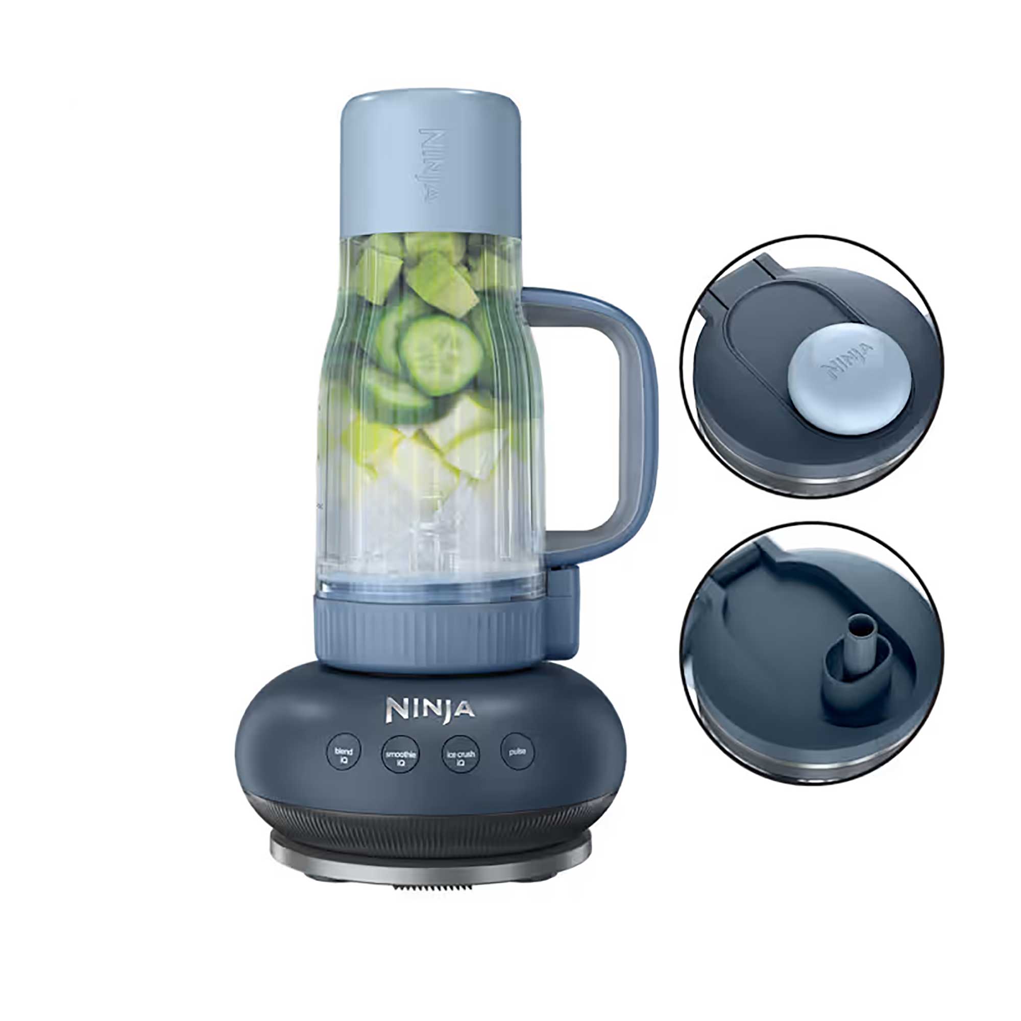 Ninja BlendBOSS Personal Blender with Travel Tumbler – Cyberspace | DB351UKCY