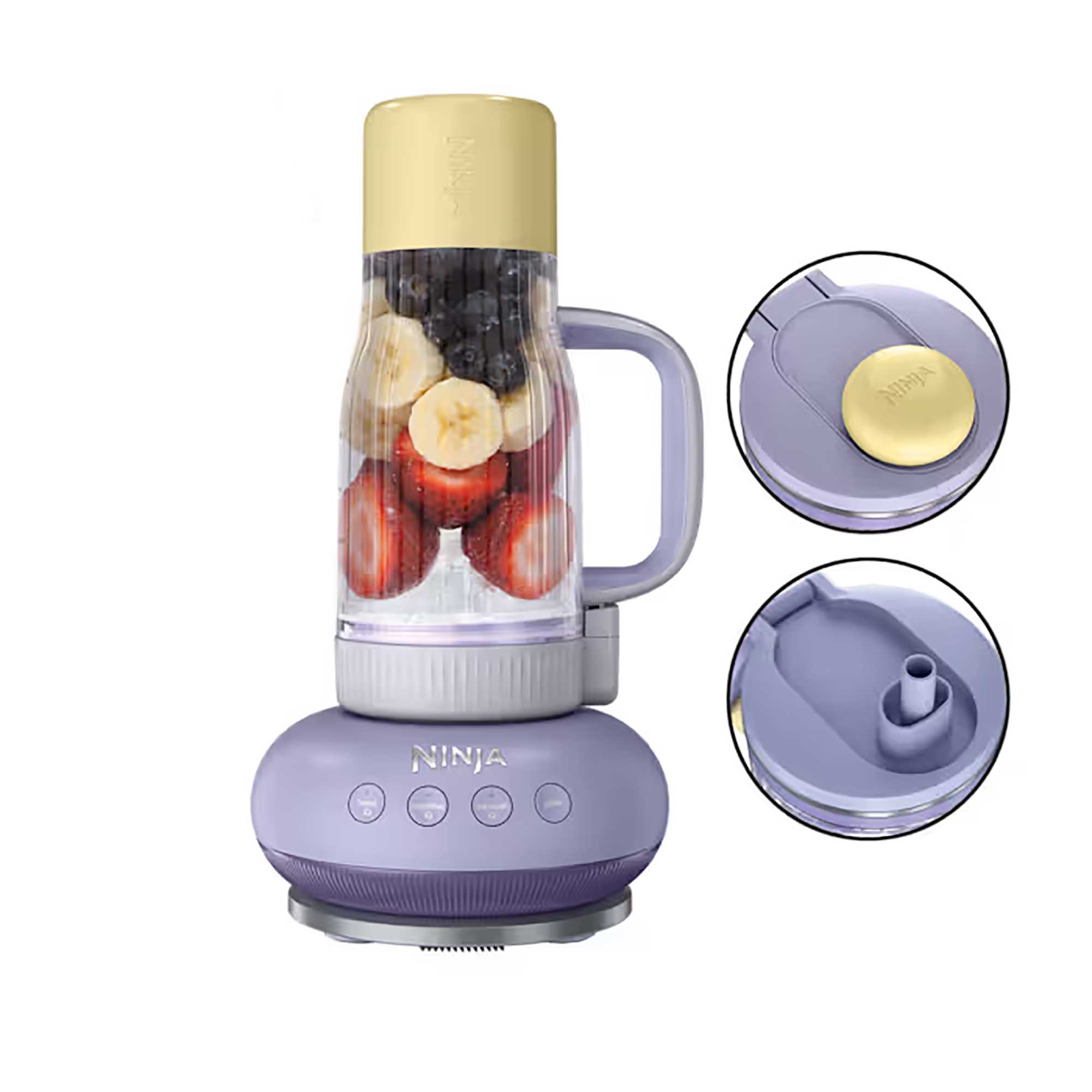 Ninja BlendBOSS Personal Blender with Travel Tumbler – Lavender Lemonade | DB351UKPR