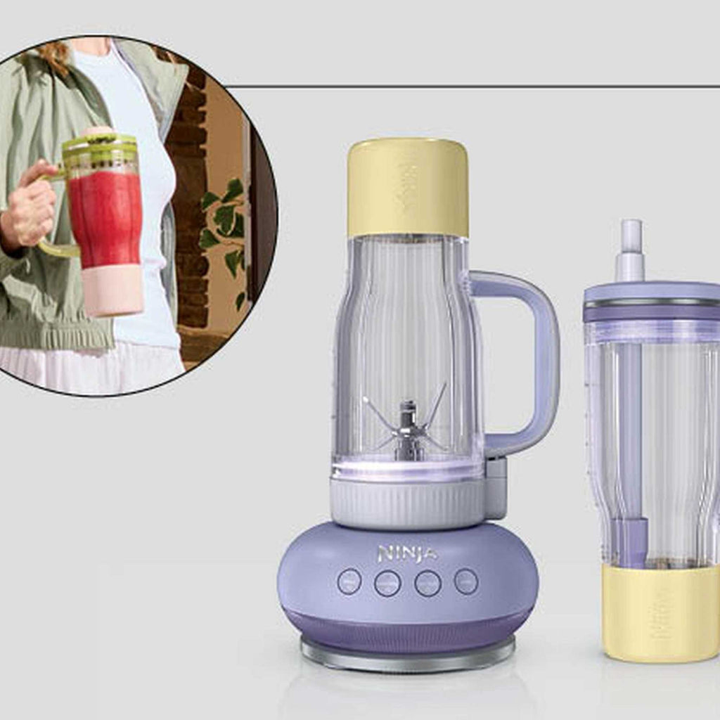 Ninja BlendBOSS Personal Blender with Travel Tumbler – Stone | DB351UKST