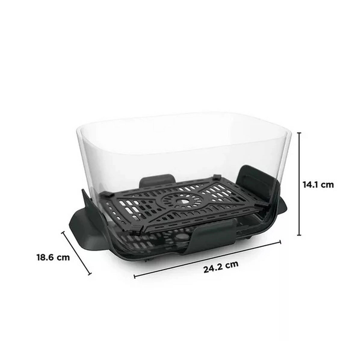 Ninja CRISPi Dual Zone 7.6L Glass Air Fryer - DD102UKIV2
