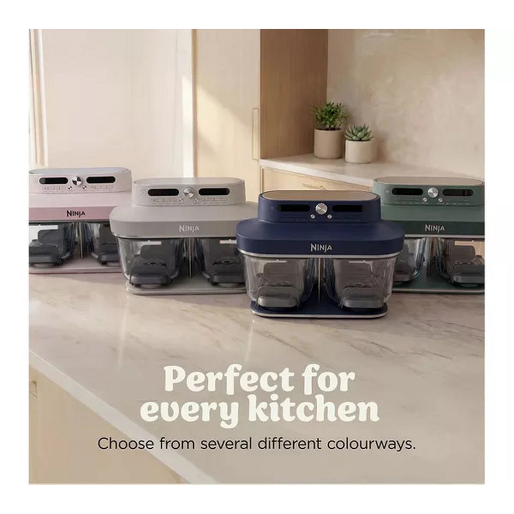 Ninja CRISPi Dual Zone 7.6L Glass Air Fryer - DD102UKIV2