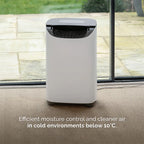 Meaco DD8L Pro Desiccant Dehumidifier in Charcoal - DD8LPRO