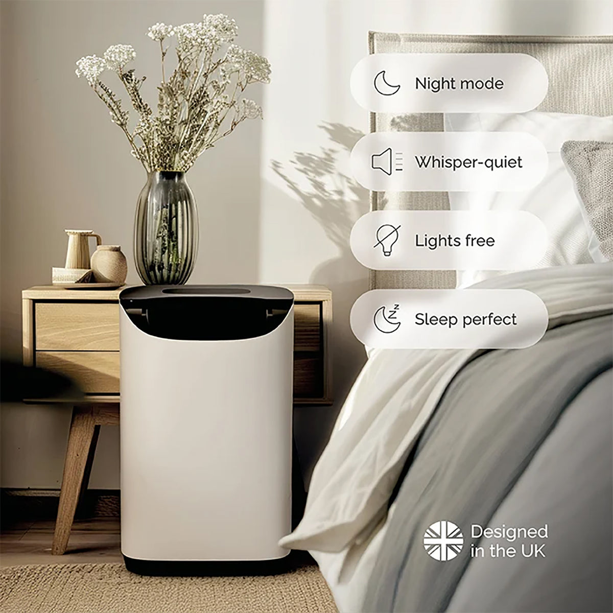 Meaco DD8L Pro Desiccant Dehumidifier in Charcoal - DD8LPRO