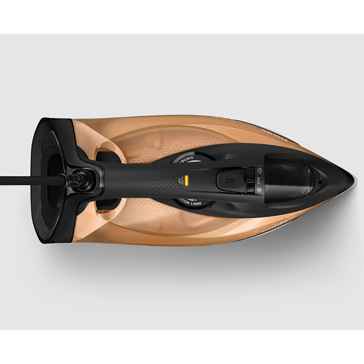 Philips 7000 Series Steam Iron – Black & Gold - DST7040_80