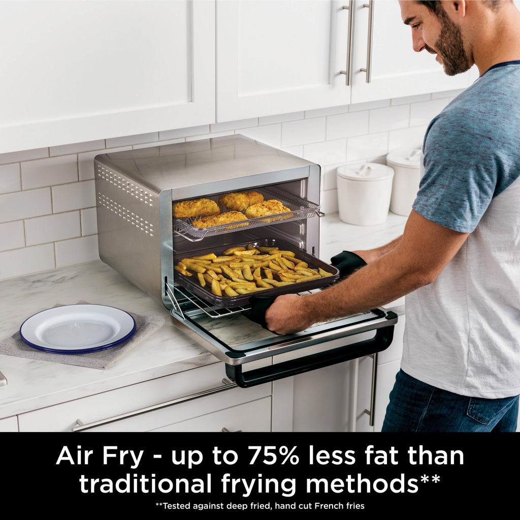 Ninja Foodi 10-in-1 Multifunction Oven & Air Fryer - Silver/Black - DT200UK