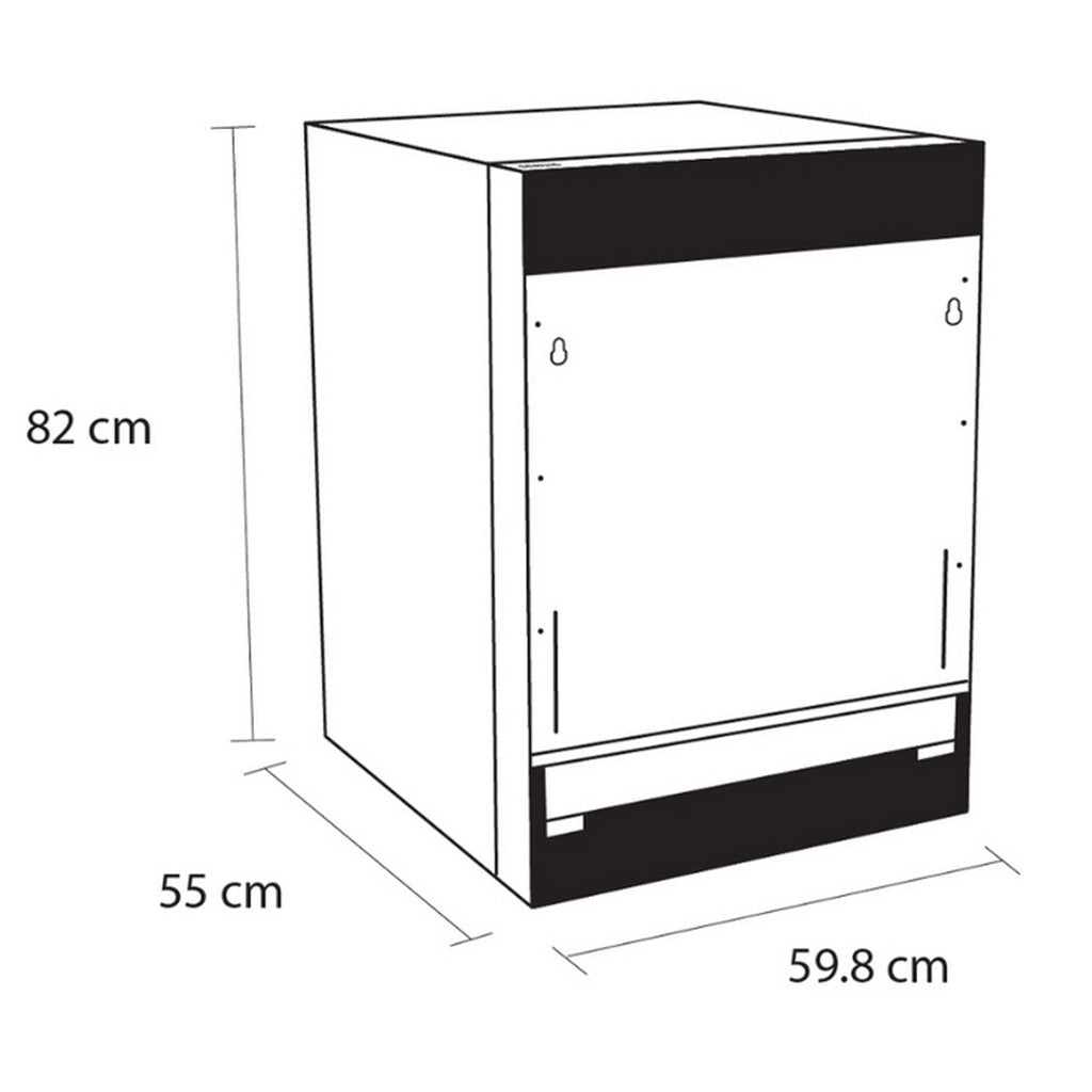 Sensis DWBI0213FSDWA 13 Place Setting Integrated Dishwasher, 60cm Wide