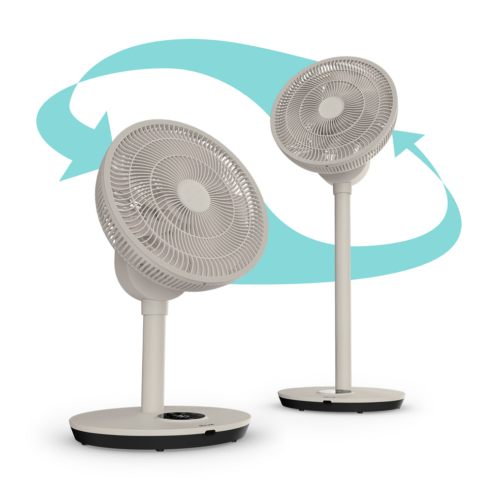 Duux Whisper Flex 2 Smart Pedestal Cooling Fan – Stone – DXCF104UK