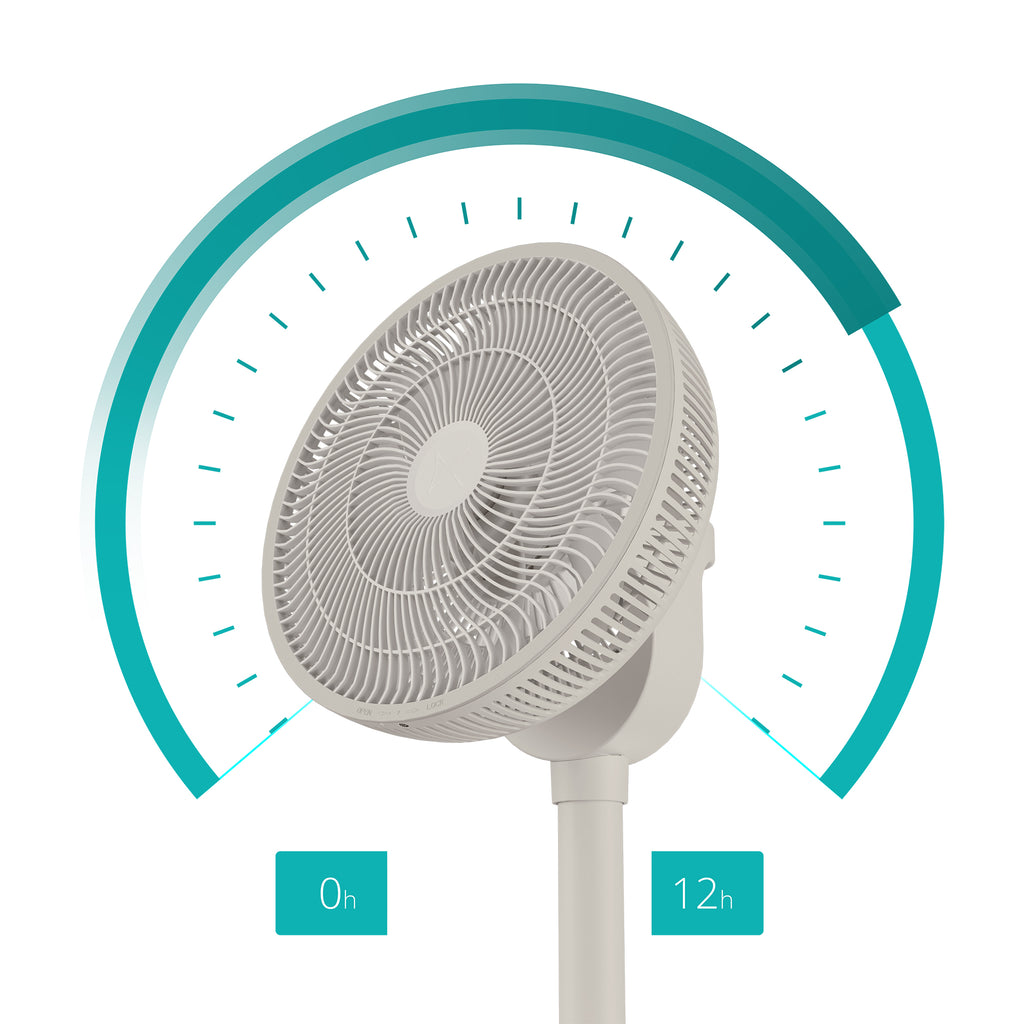 Duux Whisper Flex 2 Smart Pedestal Cooling Fan – Stone – DXCF104UK