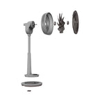 Duux Whisper 3 Pedestal Cooling Fan – Grey – DXCF220UK