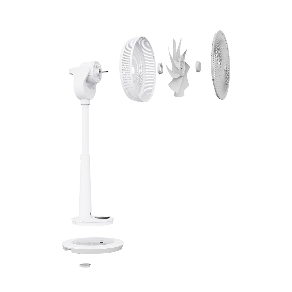 Duux Whisper 3 Pedestal Cooling Fan – White – DXCF221UK