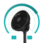 Duux Whisper Flex 2 Smart Pedestal Fan – Black – DXCF70UK