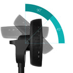 Duux Whisper Flex 2 Smart Pedestal Fan – Black – DXCF70UK