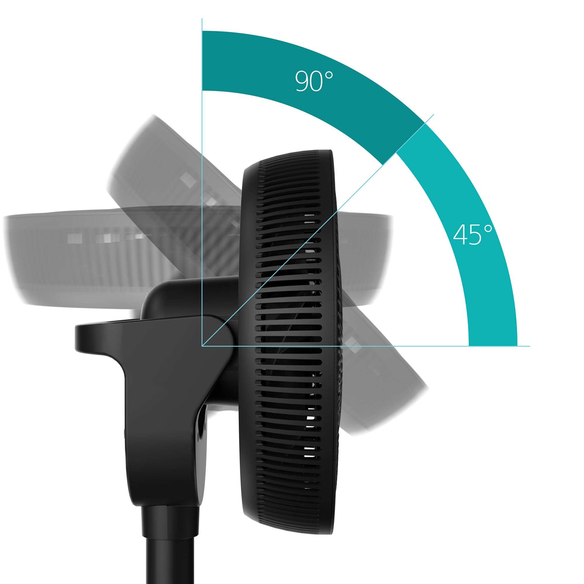 Duux Whisper Flex 2 Smart Pedestal Fan – Black – DXCF70UK