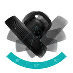 Duux Whisper Flex 2 Smart Pedestal Fan – Black – DXCF70UK