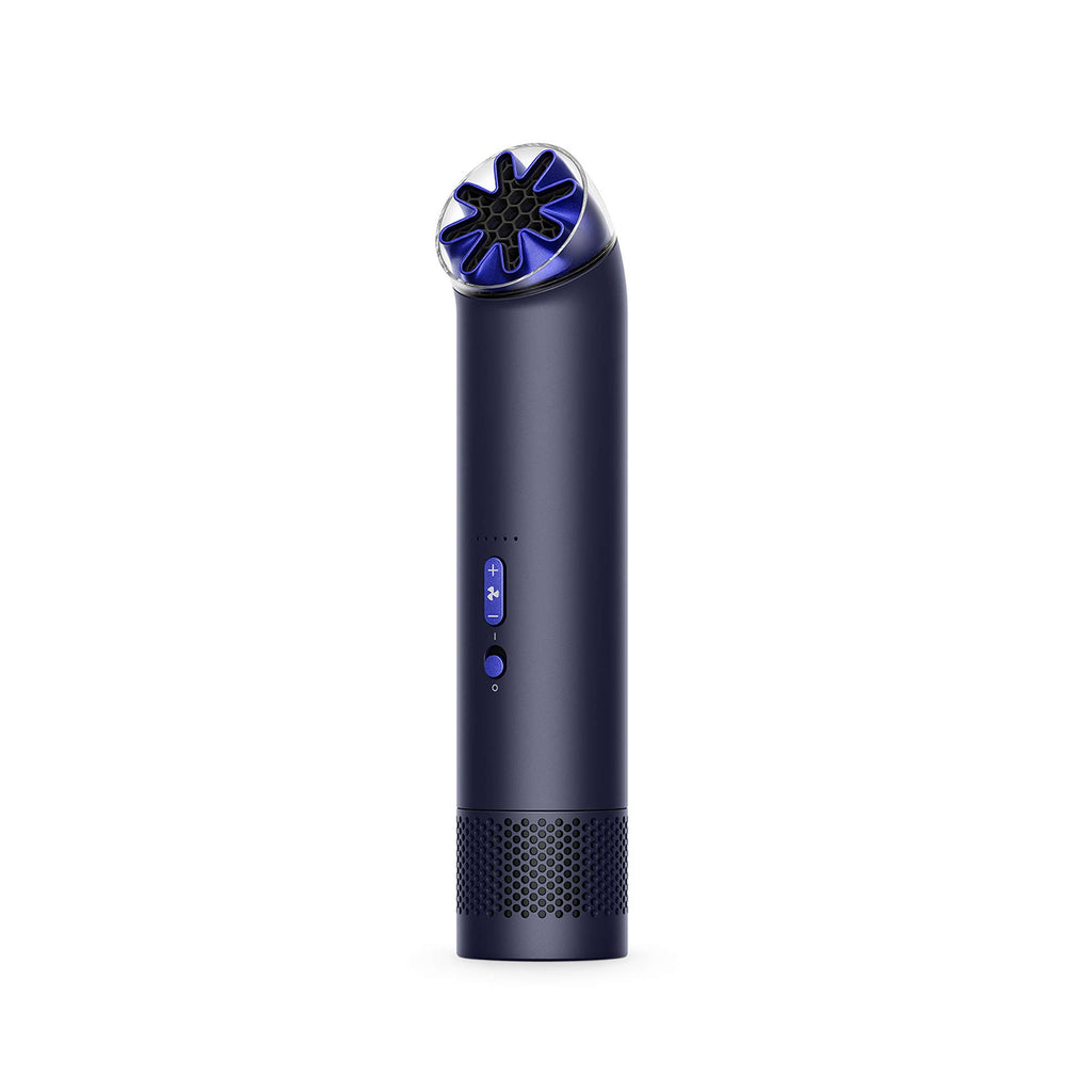 Dyson HushJet Mini in Cobalt Ink.