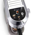 Delonghi EC890M Dedica Duo Espresso Machine with Advanced Milk Steam Wand & Cold Brew Option in Metal
